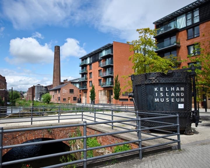 Kelham Island Museum and canal, Sheffield
