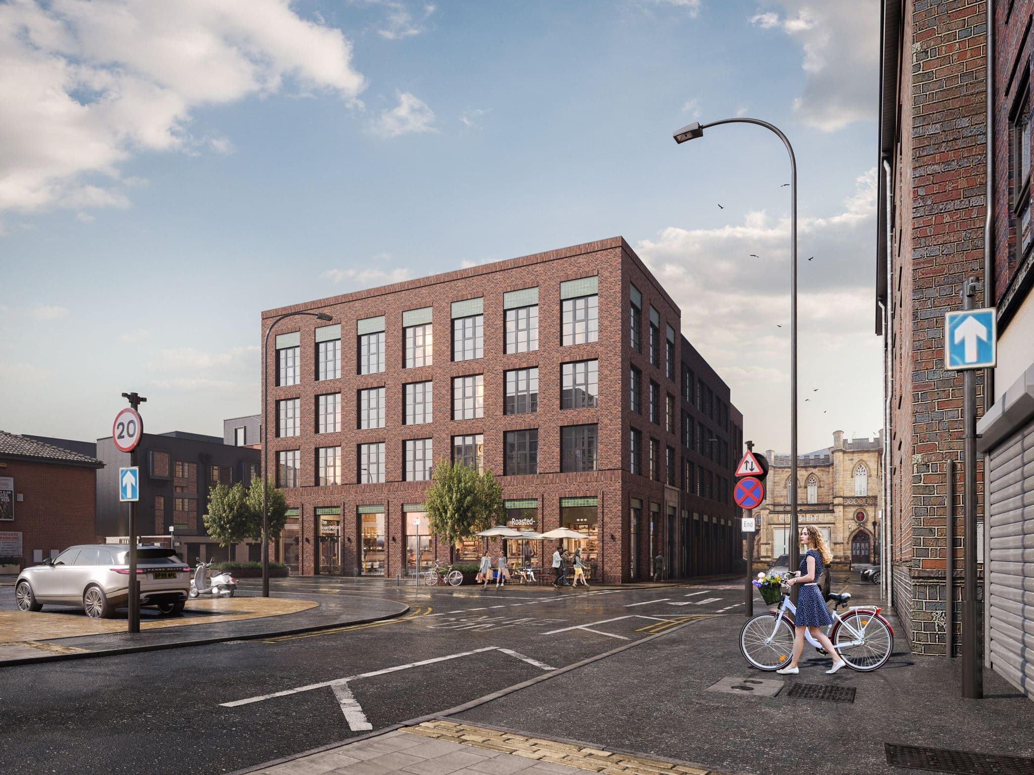 Kelham Exchange exterior, Kelham Island, Sheffield