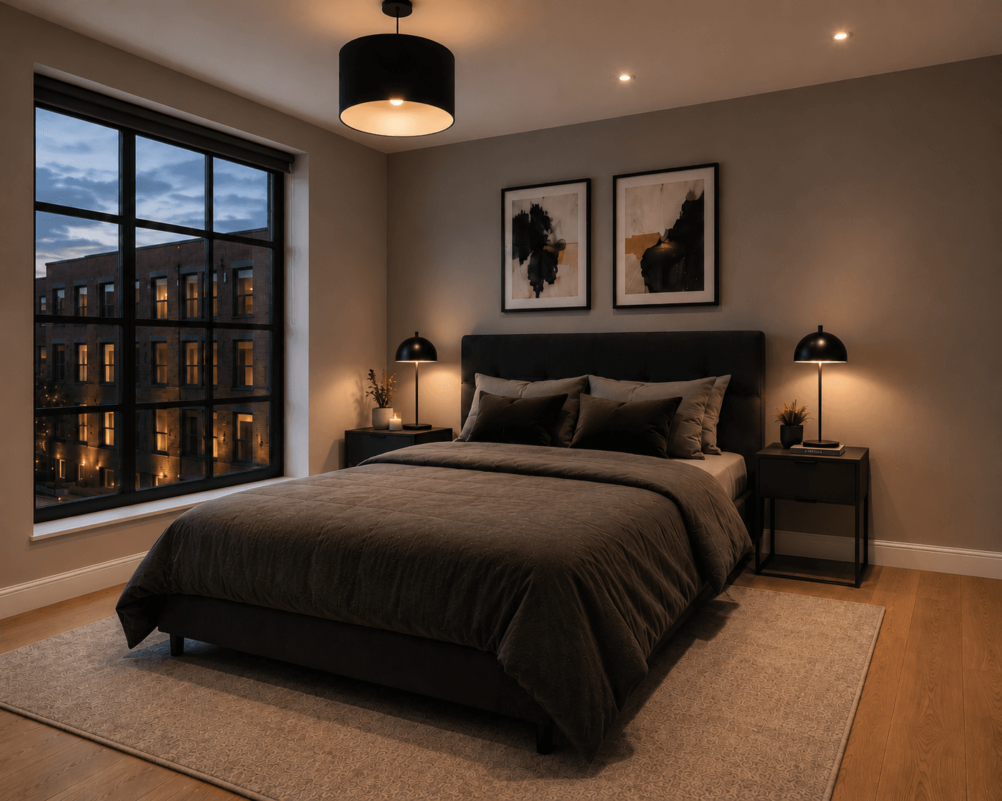 Kelham Exchange bedroom CGI